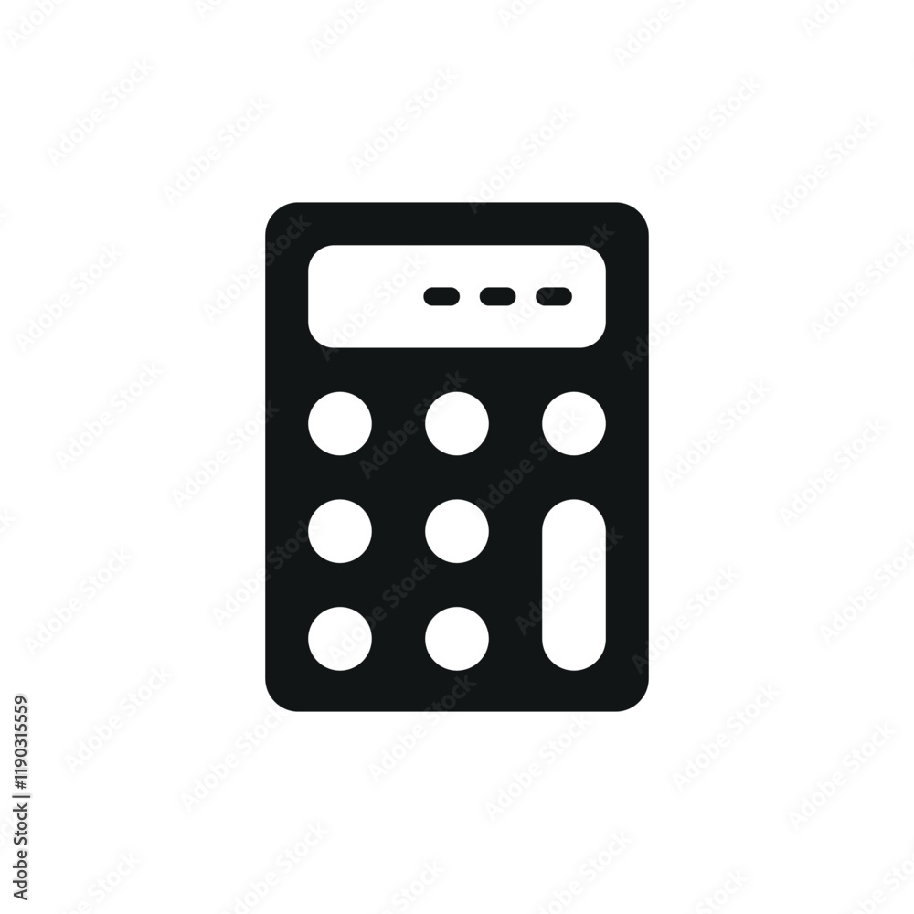 Calculator stationary icon with a clean and digital aesthetic, perfect for enhancing technology, work, or analytical-themed projects Calculator stationary icon with a clean and digital aesthetic, perfect for enhancing technology, work, or analytical-themed projects