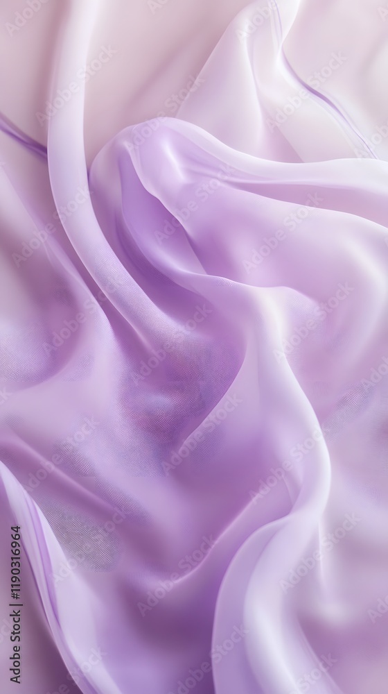 Fototapeta premium Soothing pale lilac clean background with smooth gradient fade