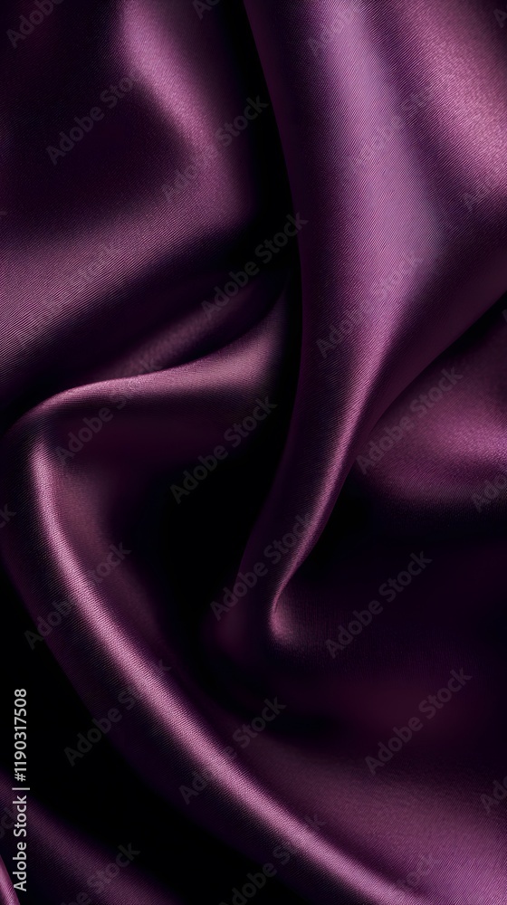 Obraz premium Elegant dark plum purple background with smooth gradient