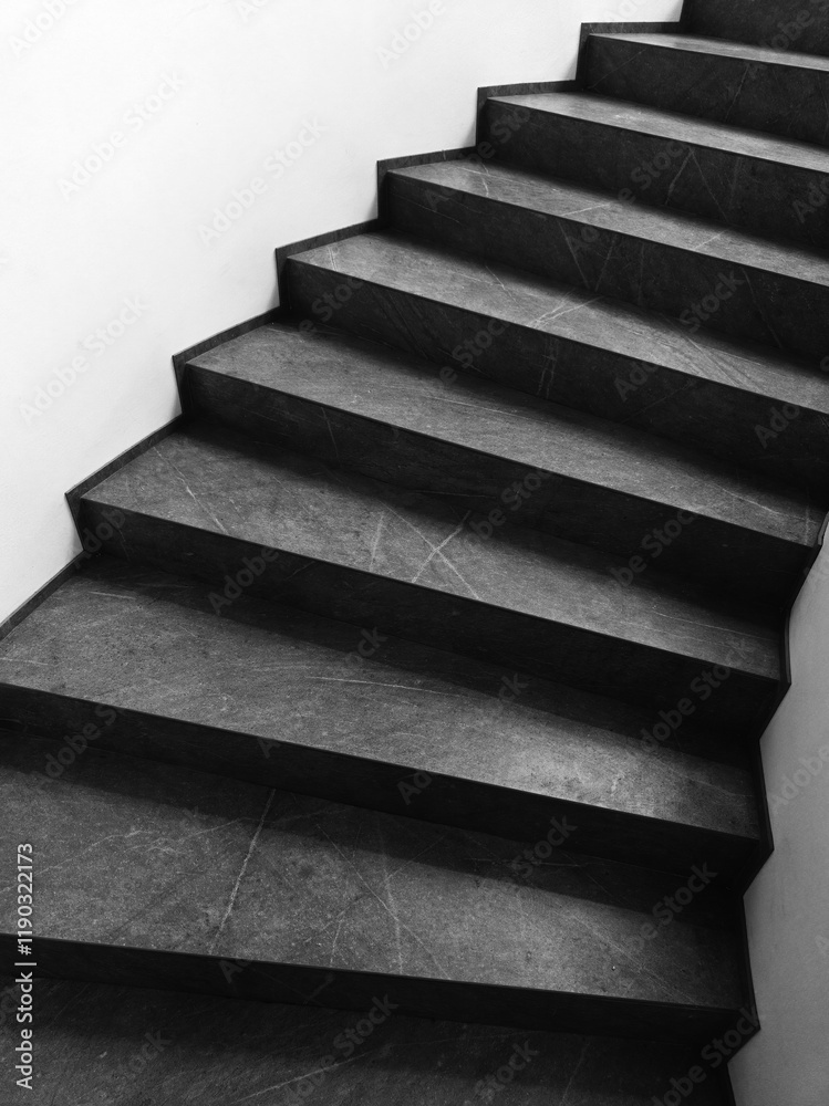 Spiral dark upstairs interior room background Spiral dark upstairs interior room background
