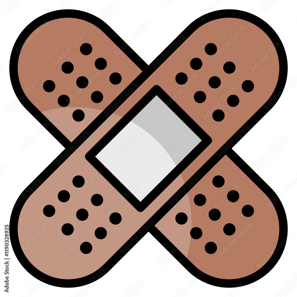 Bandage Icon Element For Design Bandage Icon Element For Design