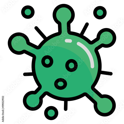 Virus  Icon Element For Design