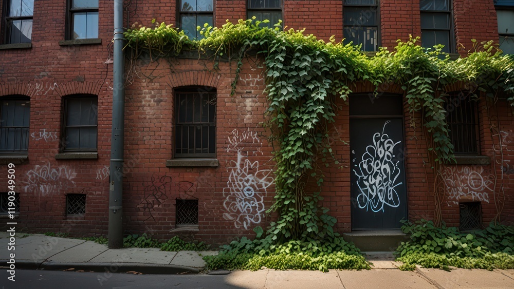 old house in the city