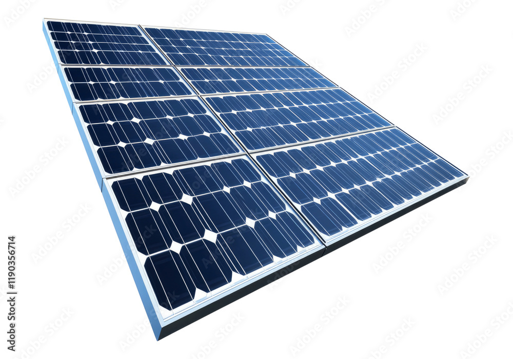 Solar panel isolated on transparent background. Solar panel isolated on transparent background.