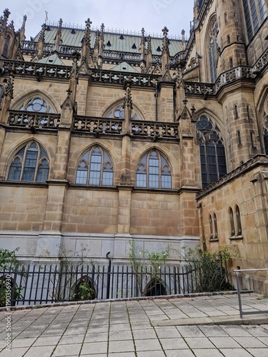 Austria, Linz 03.03.2023. New Cathedral, Neuer Dom, Cathedral of the Immaculate Conception, Mariä-Empfängnis-Dom, Linz, Upper Austria, Austria, Europe