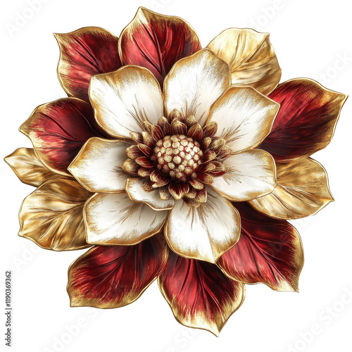 Stunning floral artwork home decor metal sculpture vibrant colors close-up view artistic expression