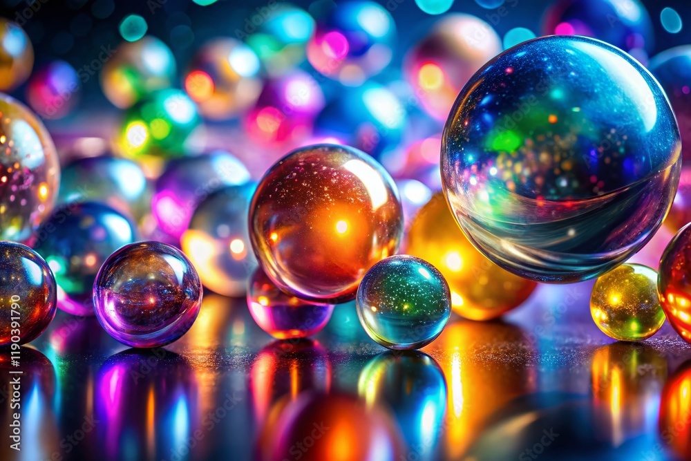 Abstract Light Spheres: Glowing Orbs & Textured Background - PNG Abstract Light Spheres: Glowing Orbs & Textured Background - PNG