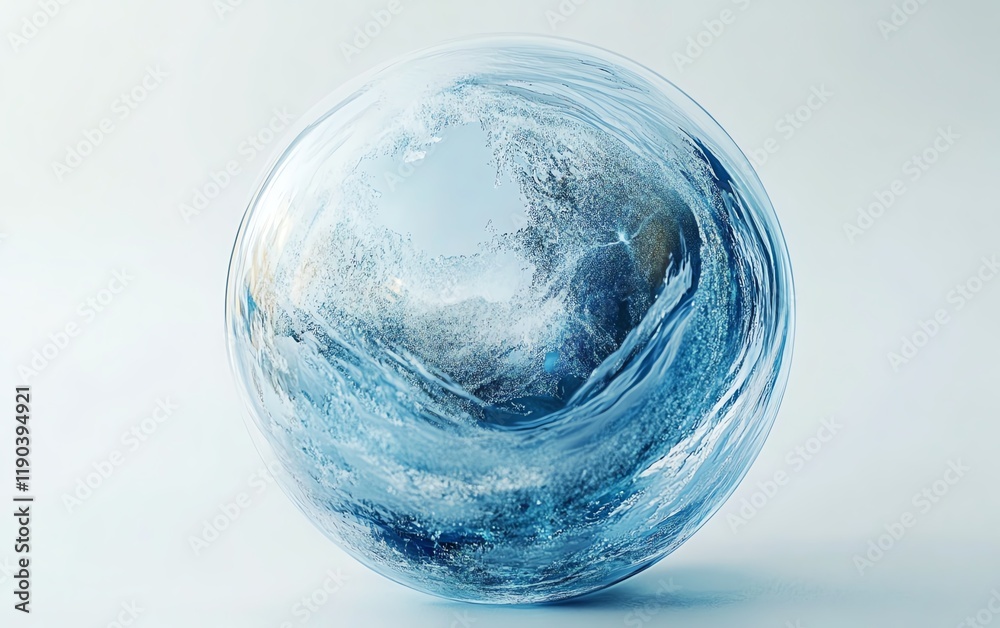 Abstract holographic globe with global connections, shimmering glass effect, futuristic internet concept, light blue on a clean white background, UHD Abstract holographic globe with global connections, shimmering glass effect, futuristic internet concept, light blue on a clean white background, UHD