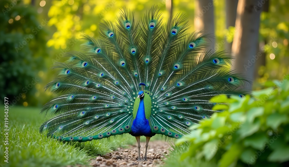 Obraz premium peacock in the wild