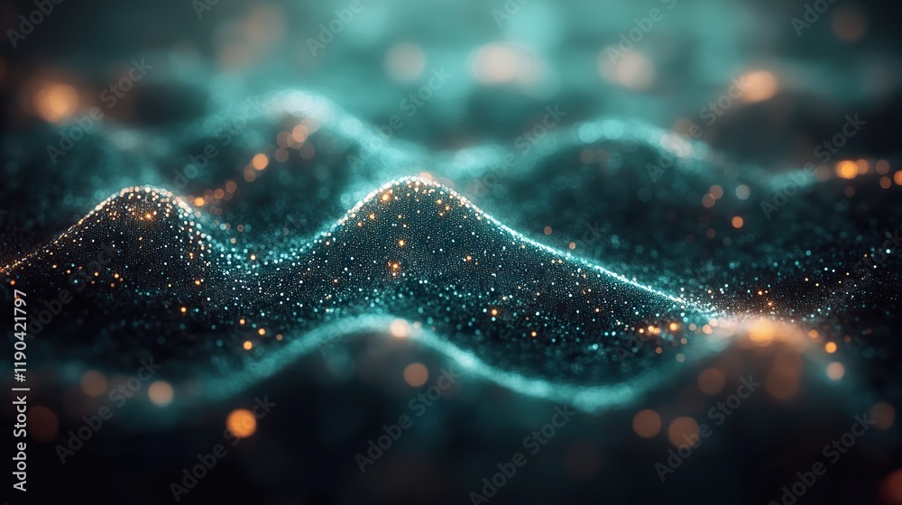 An abstract green background represents digital connections and cybersecurity An abstract green background represents digital connections and cybersecurity