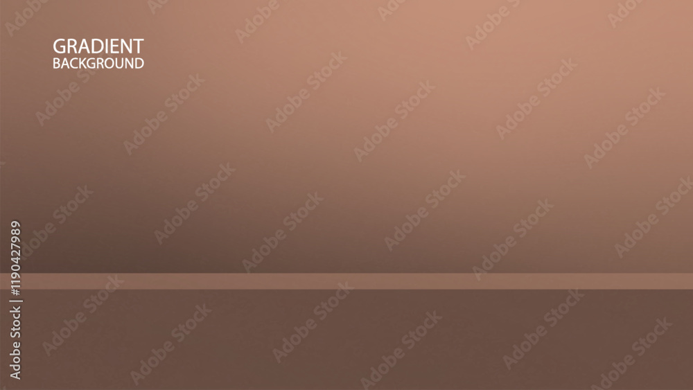 Fototapeta premium Minimal abstract background for product presentation. Mocha Mousse Tone. Grainy texture.