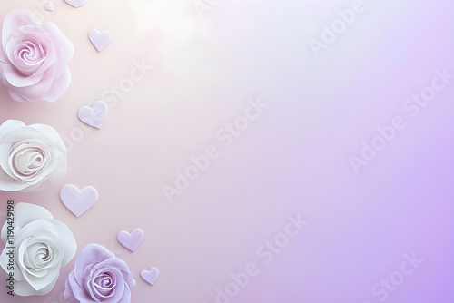 pink roses background photo