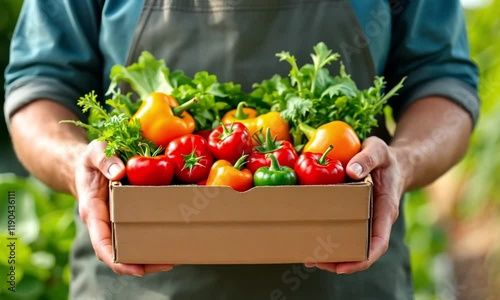 Freshly Harvested Vegetables: A Farmer's Bounty