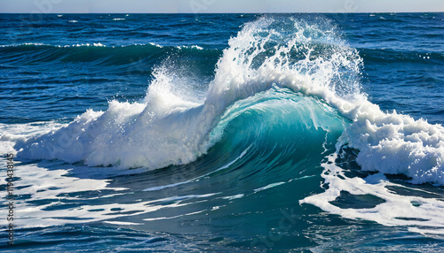 Puissance d'une vague en mer