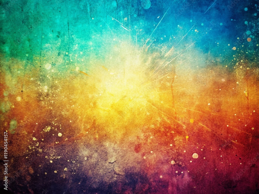 Naklejka premium Abstract Grunge Texture: White Background with Scratch, Dust, and Grain Overlay - Minimalist Vintage Style Stock Photo