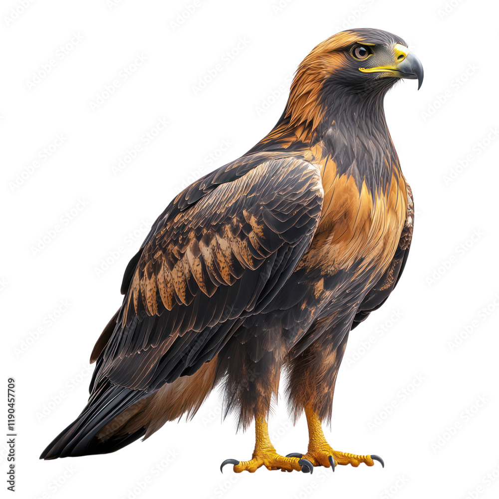 Obraz premium Majestic Wedge-tailed Eagle: A Symbol of Australian Wilderness