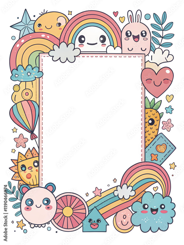 Design, Border, Frame, Card, Photo Frame, Texture, Graffiti Art, Cute Cartoon Pattern, Illustration Background Design, Border, Frame, Card, Photo Frame, Texture, Graffiti Art, Cute Cartoon Pattern, Illustration Background