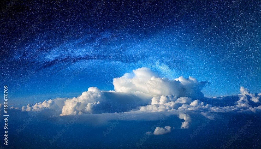 Obraz premium 宇宙から見た地球の美しい風景のイメージ7