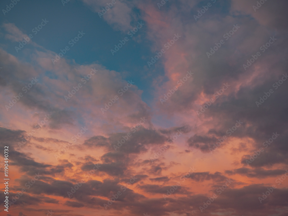 colorful sunset clouds background colorful sunset clouds background