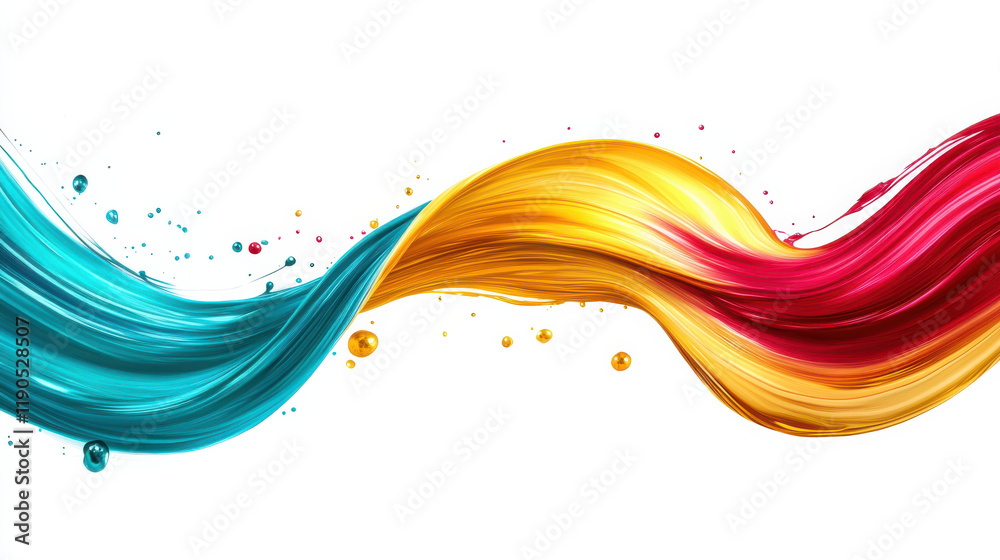 A vibrant explosion of flowing colors resembling liquid art, with dynamic streaks of teal, gold A vibrant explosion of flowing colors resembling liquid art, with dynamic streaks of teal, gold