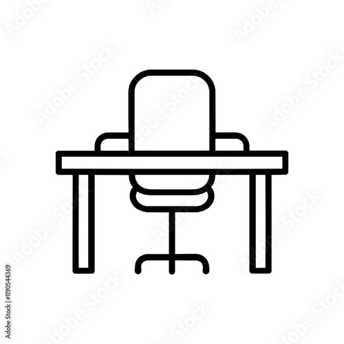 Desk and Chair