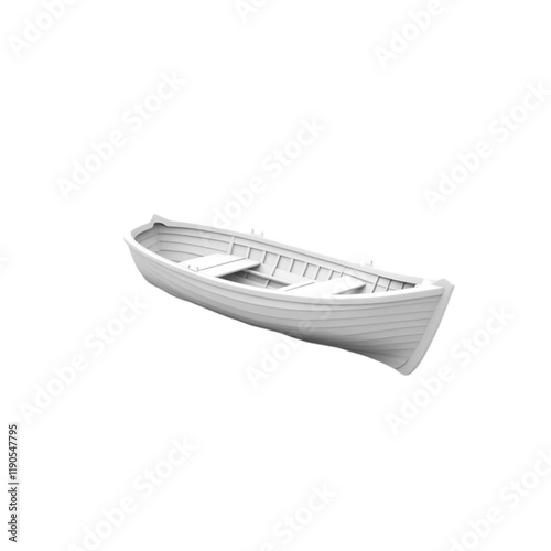 Classic Rowboat: A Timeless Design photo