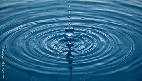 Harmonie de la goutte d'eau