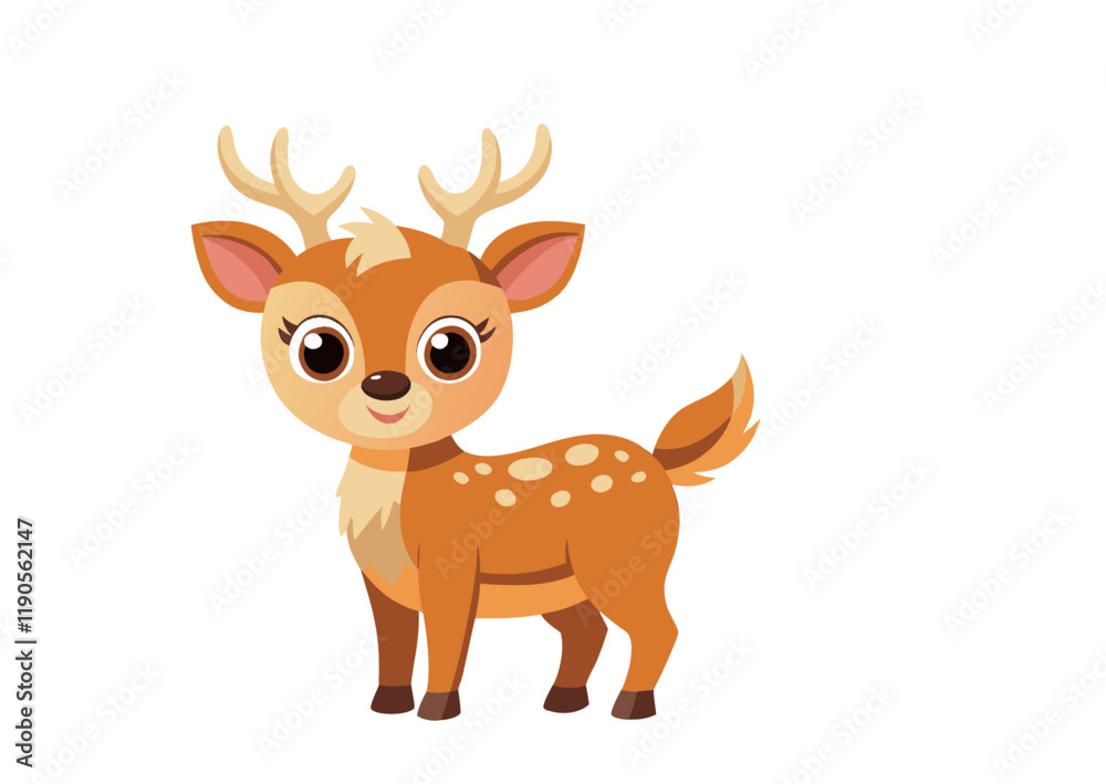 Fototapeta premium deer cartoon