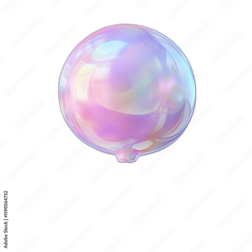Obraz premium Colorful Lollipop realistic 3D isolated on white transparent background