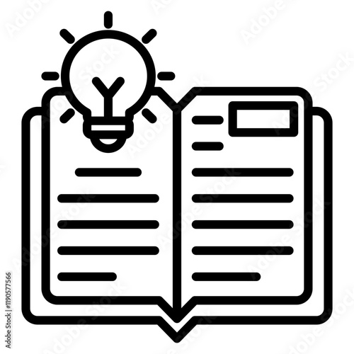 knowledge single icon