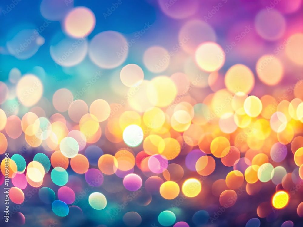 Obraz premium Bokeh Background for Awareness Month Campaigns: Add Your Message