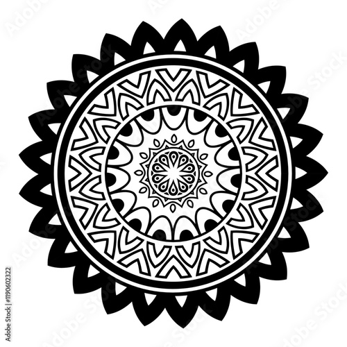 Mega mandala bundle for coloring book interior