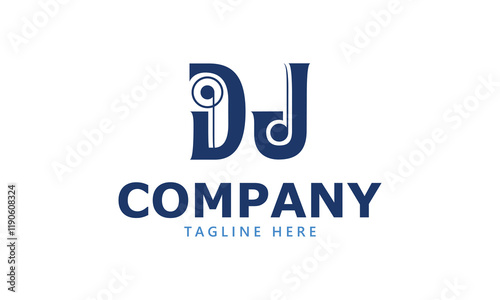 Free Download DJ D dj initial logo | initial based abstract modern minimal creative logo, vector template image. luxury logotype logo, real estate homie logo. typography logo. initials logo - GFXLoad