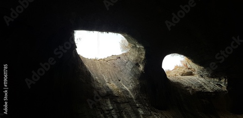 light in the cave