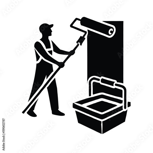 Painter at Work