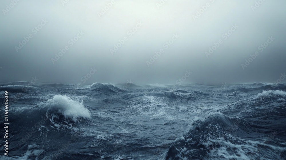 Fototapeta premium stormy sea waves