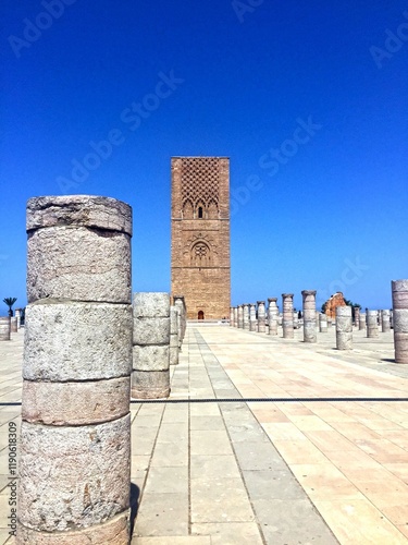 Hassan tower photo