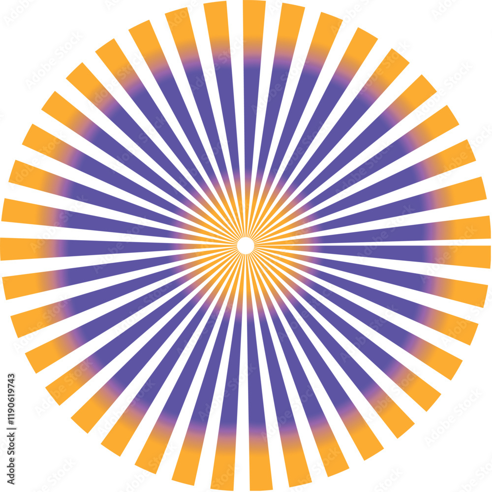 Obraz premium Sunburst Background