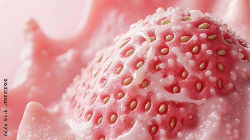 Fototapeta premium close up of strawberry