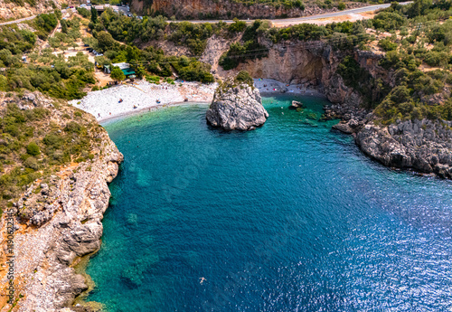 Fototapeta Naklejka Na Ścianę i Meble -  Foneas beach in Messenia, southern Peloponnese, Greece