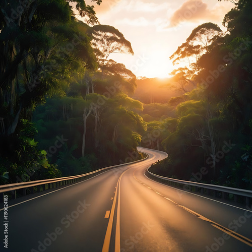 The empty road 