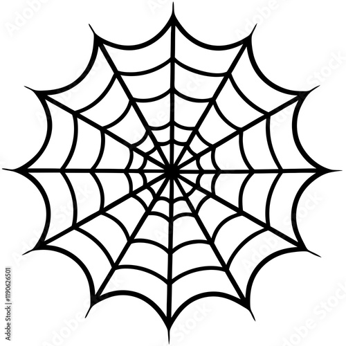 Intricate Spider Web Vector Patterns