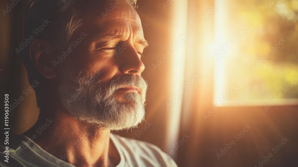 Serene Meditation in Natural Light Serene Meditation in Natural Light