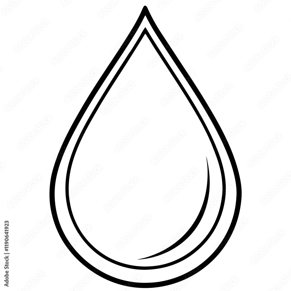 Minimalist Water Drop Vector Patterns Minimalist Water Drop Vector Patterns