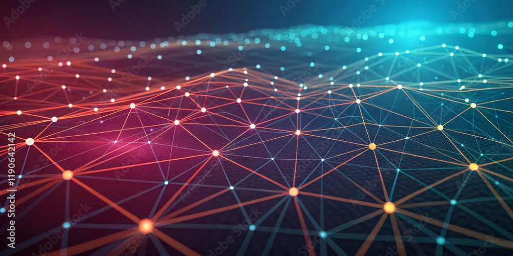 Obraz premium Dynamic Visually Captivating Abstract Technology Background for Modern Use