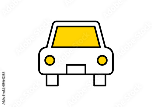 車のアイコンイラスト
