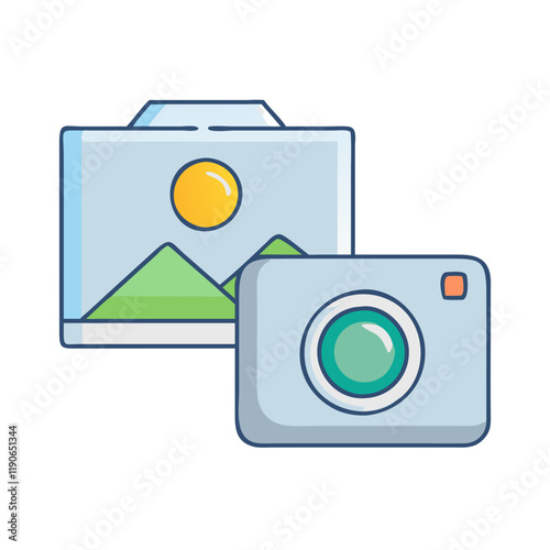 snapshot vector icon, snapshot vector illustration - simple illustration of snapshot, perfect for logos snapshot 