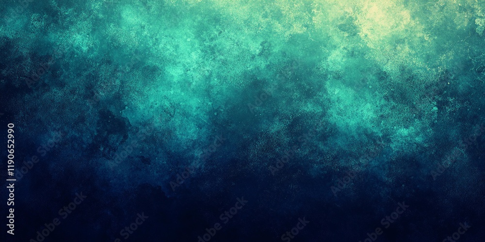 Abstract green and blue grainy texture blending on a black background, ideal for creative designs in a comic book style Abstract green and blue grainy texture blending on a black background, ideal for creative designs in a comic book style