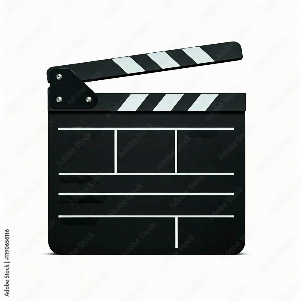 Fototapeta premium movie clapper board