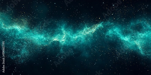 Abstract green and blue grainy texture blending on a black background, ideal for creative designs in a comic book style
